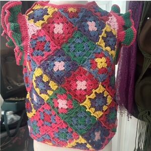 NWT Farm Rio sweater vest size Small